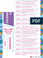 Cartaz de Evento Com Programac807a771o SEMUNI 1