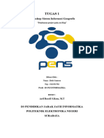P1 - Defri Santoso - 3121511702 - Workshop Sistem Informasi - Geografis Tugas 1