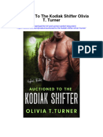 Download Auctioned To The Kodiak Shifter Olivia T Turner full chapter