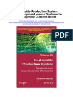Download Sustainable Production System Eco Development Versus Sustainable Development Clement Morlat full chapter