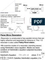 Mirror Mirror: Planar Mirror Optical Fiber Resonator Spherical Mirror