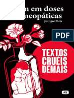 O Fim em Doses Homeopaticas Textos Cruei