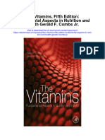 Download The Vitamins Fifth Edition Fundamental Aspects In Nutrition And Health Gerald F Combs Jr all chapter