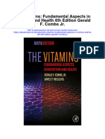 Download The Vitamins Fundamental Aspects In Nutrition And Health 6Th Edition Gerald F Combs Jr all chapter