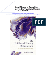 The Volitional Theory of Causation From Berkeley To The Twentieth Century W J Mander All Chapter