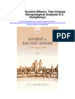 Download Kinship In Ancient Athens Two Volume Set An Anthropological Analysis S C Humphreys full chapter