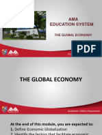 W3 & W4 The Global Economy - Presentation