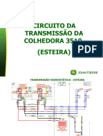 11113-Circuito Da Transmissão Da Colhedora 3510 (Esteira)