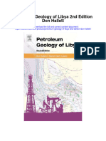 Petroleum Geology of Libya 2Nd Edition Don Hallett All Chapter