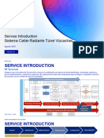 Service Introduction_Sistema Cable Radiante Tunel Vizcachas 2.0