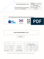 122018 SPCC C SH PR 0023 Project WASTE Management Plan F1