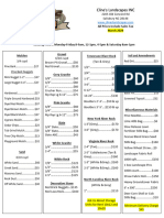 March 2024 Price Sheet