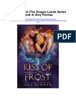 Kiss of Frost The Dragon Lairds Series Book 4 Amy Pennza Full Chapter