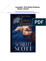 Suttons Surrender The Sinful Suttons Book 3 Scott Full Chapter