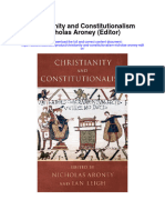 Download Christianity And Constitutionalism Nicholas Aroney Editor full chapter