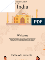 India PowerPoint Template by EaTemp