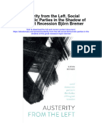 Download Austerity From The Left Social Democratic Parties In The Shadow Of The Great Recession Bjorn Bremer full chapter