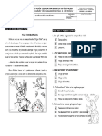 COMPRENSIÓN LECTORA GRADO 1°