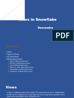 Views in Snowflake