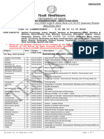 2nd Sem Date Sheet