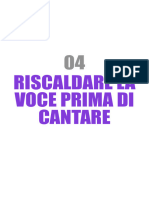 04 - Riscaldare La Voce Prima di Cantare 