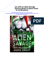 Christmas With An Alien Savage Kutarian Warriors Book 4 Alexa Grant Ivy Mcadams Full Chapter