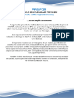 2024 - Modelo de Recurso Fagifor (Ifbc)