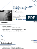 Basic Knowledge of EV Battery Test - NCSTT