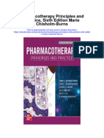 Download Pharmacotherapy Principles And Practice Sixth Edition Marie Chisholm Burns all chapter