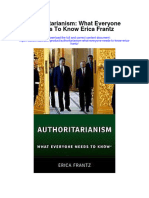 Download Authoritarianism What Everyone Needs To Know Erica Frantz full chapter