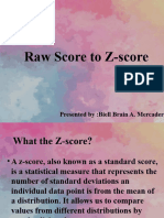 Raw Score to Z-score--WPS Office