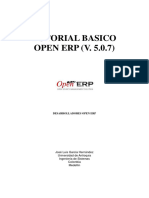 Tutorial Basico Open Erp V 5 0 7 Desarro