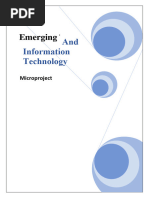 ETI Microproject