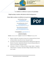 Correspondencia:: Recibido: 16 de Marzo de 2021 Aceptado: 22 de Abril de 2021 Publicado: 05 de Mayo de 2021