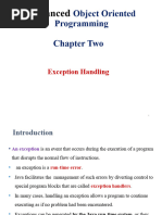 CH2 Exception Handling