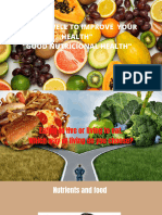 Food Groups and Nutrients Overview | PDF | Fat | Diet & Nutrition