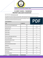 RCC Church Property Inventory