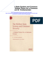 The Welfare State System and Common Security A Global Vision For A Common Future B Vivekanandan All Chapter