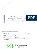 Oportunidades de eficiencia energética en Aire Comprimido