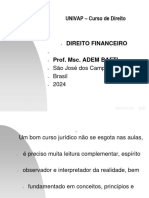 Direito Financeiro