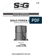 M Hidraulico Manuale Solo Forza 2.0 MSC 2500 127v 2019