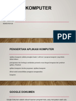 PPT APLIKASI KOMPUTER