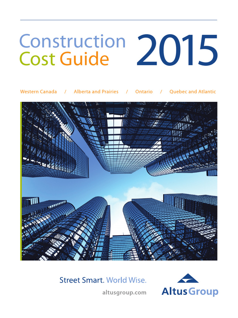 Altus Group Construction Cost Guide 2015 | PDF | Economies | Business