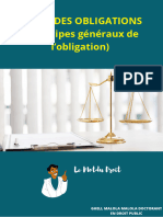 Droit Des Obligations (Principes Généraux de L'obligation)