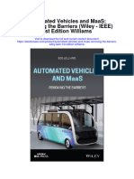 Download Automated Vehicles And Maas Removing The Barriers Wiley Ieee 1St Edition Williams full chapter