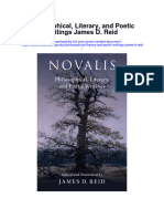 Philosophical Literary and Poetic Writings James D Reid All Chapter