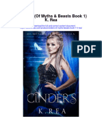 Cinders of Myths Beasts Book 1 K Rea Full Chapter