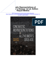 Download Cinematic Representations Of Alzheimers Disease 1St Ed Edition Raquel Medina full chapter