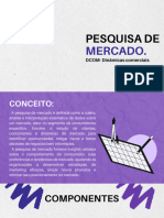 Apresentação de Projetos Animada Moderna Roxo e Verde