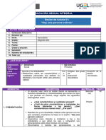 Sesión 01 - Soy Una Persona Valiosa - 2° Secundaria - Ciclo VI - Educación Sexual